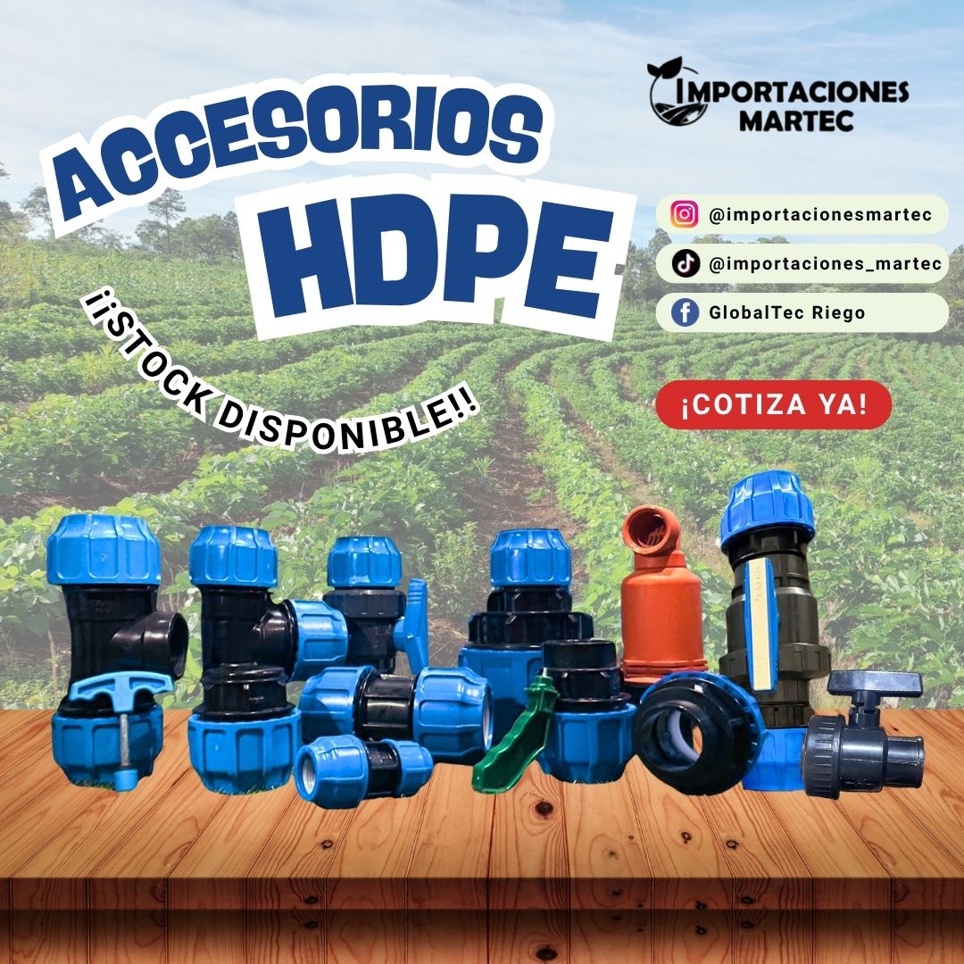 Accesorios de Riego - HDPE