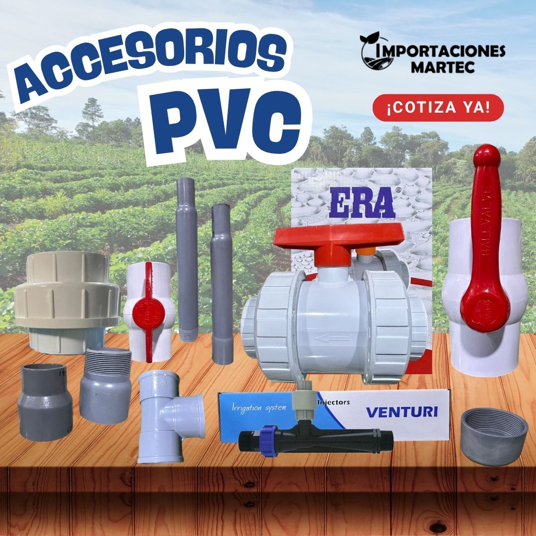 Accesorios en PVC