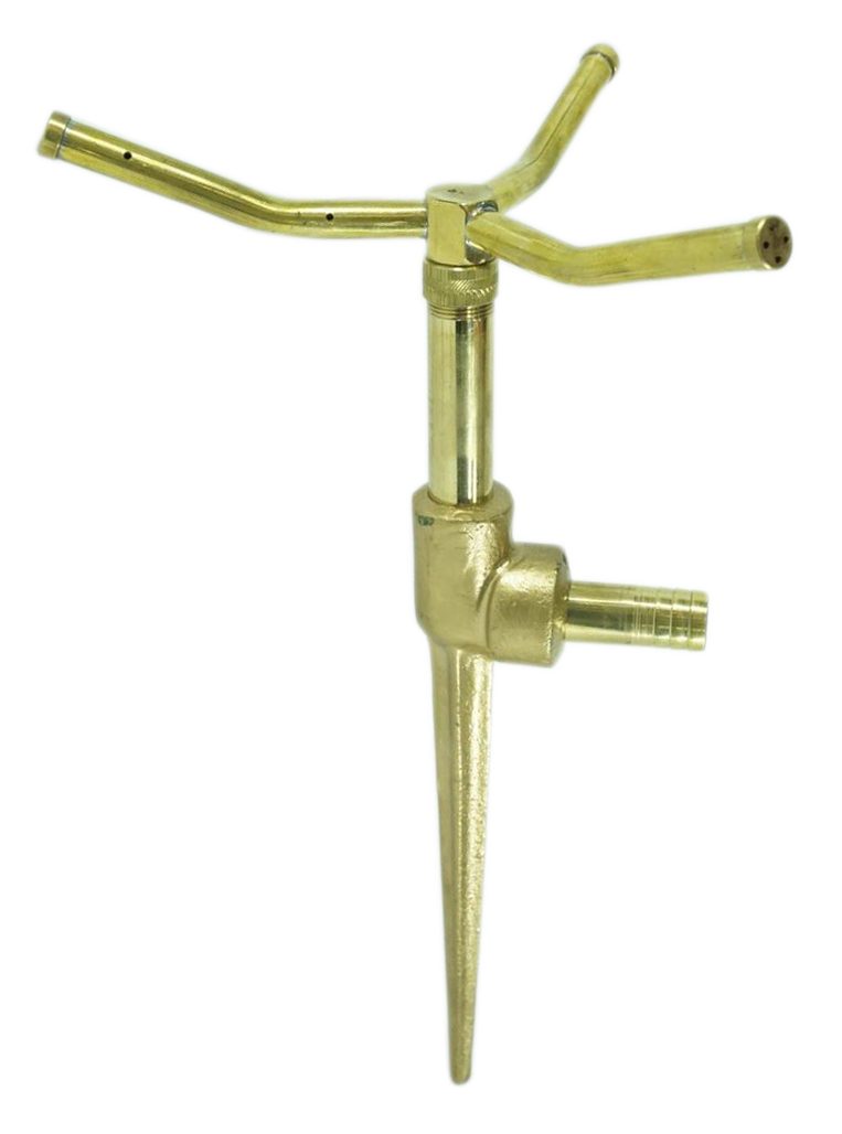 Aspersor bronce 3 salidas