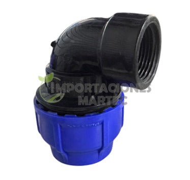 Codo 90° Rosca Hembra