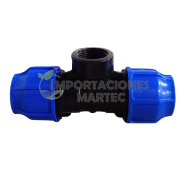 TEE 90° Rosca HEMBRA